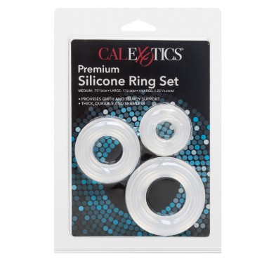 Pierścień-PREMIUM SILICONE RING SET